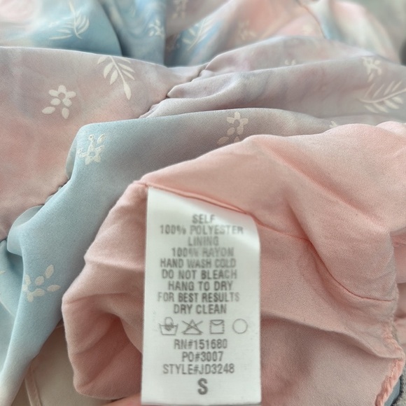 Storia Tiered Tie-Dye Babydoll Dress - Picture 10 of 10